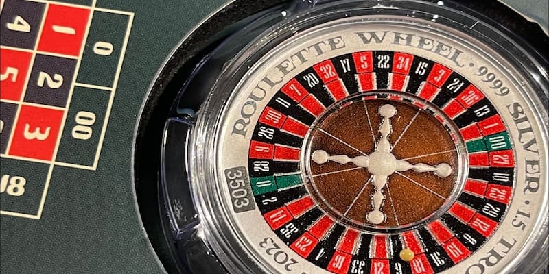 Roulette Silver Wheel Mana88